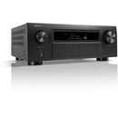 Denon AVC-X6800H 11.4ch 8K AV Amplifier with 3D Audio Dolby Atmos HEOS Built-in Black Black