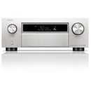 Denon AVC-X6800H 11.4ch 8K AV Amplifier with 3D Audio Dolby Atmos HEOS Built-in Silver Silver