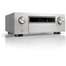 Denon AVC-X6800H 11.4ch 8K AV Amplifier with 3D Audio Dolby Atmos HEOS Built-in Silver Silver