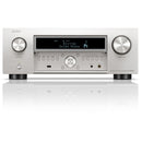 Denon AVC-X6800H 11.4ch 8K AV Amplifier with 3D Audio Dolby Atmos HEOS Built-in Silver Silver