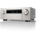 Denon AVC-X6800H 11.4ch 8K AV Amplifier with 3D Audio Dolby Atmos HEOS Built-in Silver Silver