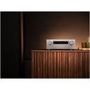 Denon AVC-X6800H 11.4ch 8K AV Amplifier with 3D Audio Dolby Atmos HEOS Built-in Silver Silver