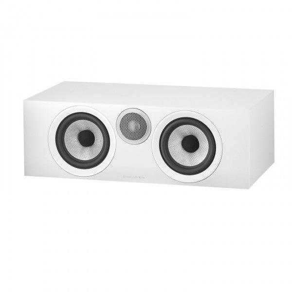 Denon AVRS670H 5.2 Ch 8K AV Receiver with Bowers and Wilkins 607 S3 5.1 Surround Sound Speaker Package White White