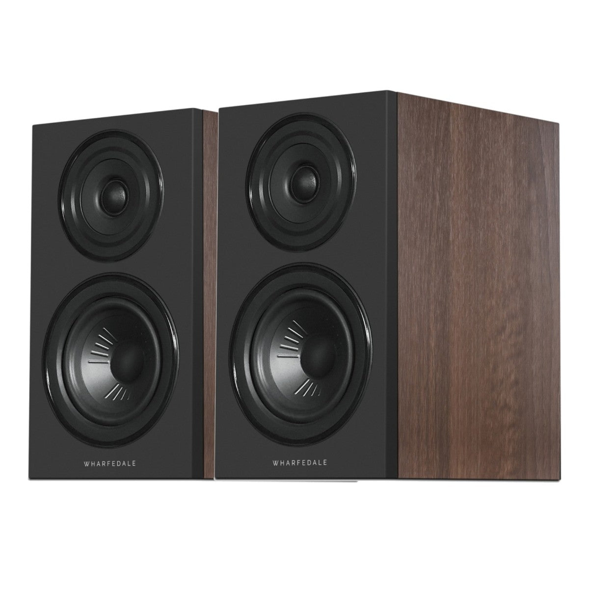 Denon AVRS970H 8K 7.2 Ch Dolby Atmos AV Receiver Black with Wharfedale Diamond 12.1i HCP 5.1 Speaker Package Walnut Walnut