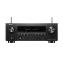 Denon AVRS970H 8K 7.2 Ch Dolby Atmos AV Receiver with Wharfedale Diamond 12.1i HCP 5.1 Speaker Package - Black Black