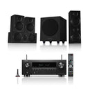 DENON AVRS970H AV Receiver With Wharfedale DX3 HCP 5.1 Speaker Package Black Black
