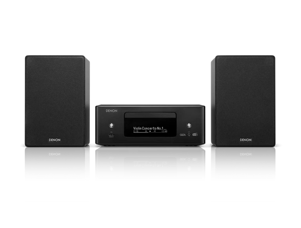Denon CEOL N12 DAB DAB+ Receiver With SCN10 Speakers Bundle Black