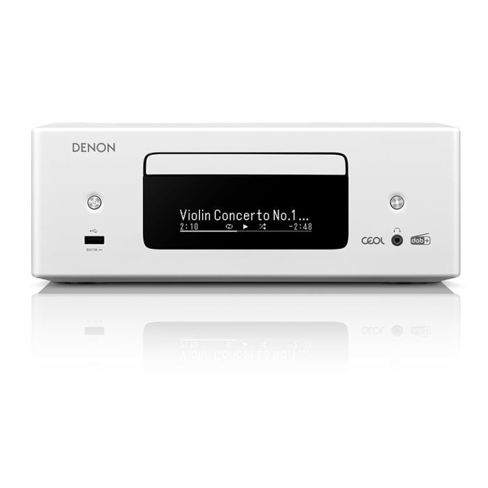 Denon CEOL RCD-N12DAB DAB+ All In One System White White
