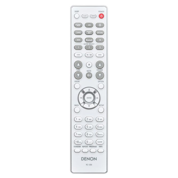 Denon CEOL RCD-N12DAB DAB+ All In One System White White