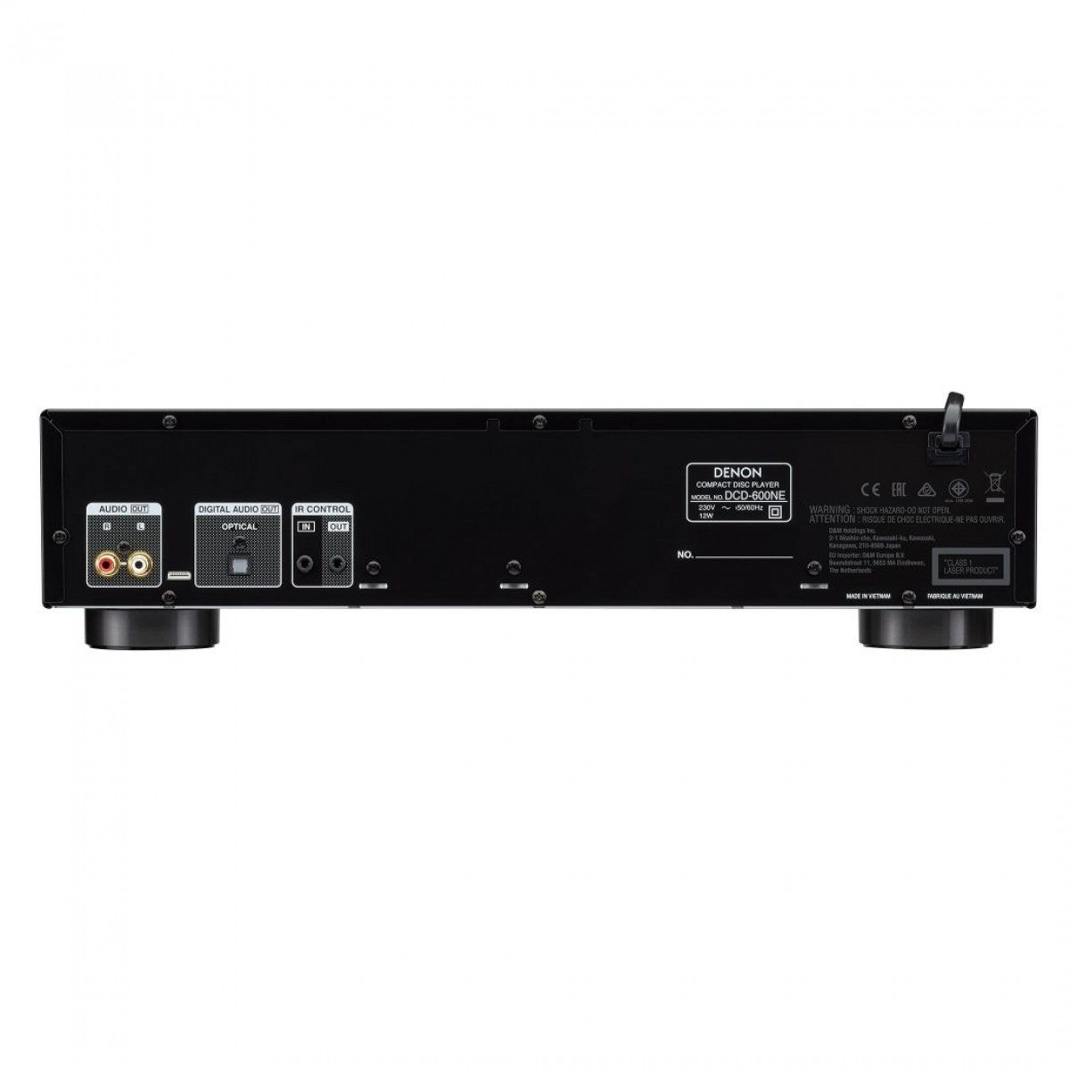 Denon PMA-600NE Amp & DCD-600NE CD Player Black with Wharfedale Diamond 12.3i Floorstanding Speakers Walnut Hi-Fi Bundle