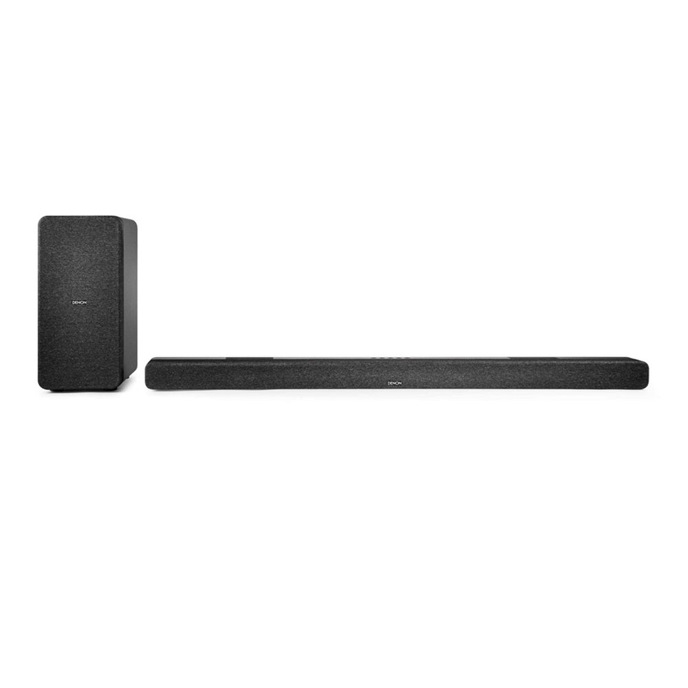DENON DHTS517 Soundbar System with Dolby Atmos 3.1.2 3D Surround Sound and Wireless Subwoofer Black