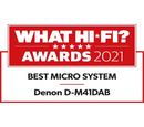Denon DM41DAB DAB+ Mini HiFi System Black Black