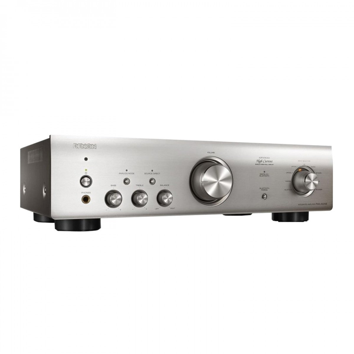 Denon PMA-600NE Amp & DCD-600NE CD Player Silver with Wharfedale Diamond 12.3i Floorstanding Speakers Grey Hi-Fi Bundle