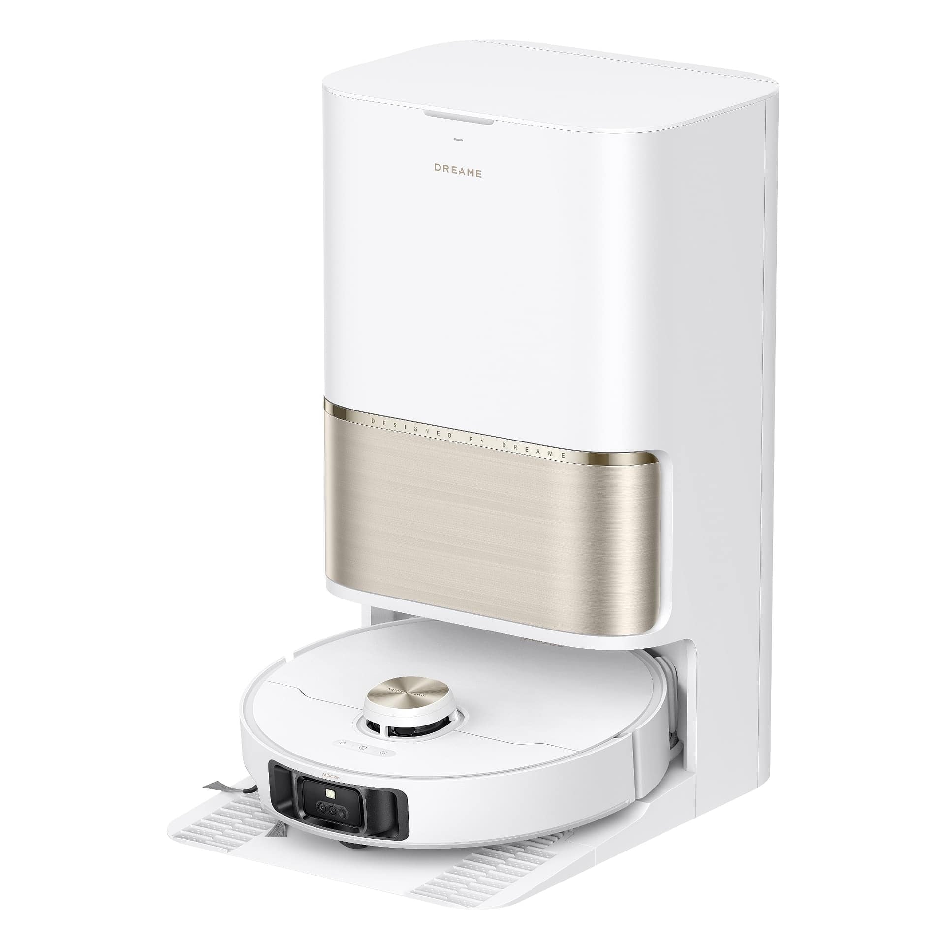 Dreame L50S PRO Ultra Robot Vacuum Cleaner & Mop with Self-Cleaning and Auto-Empty White White
