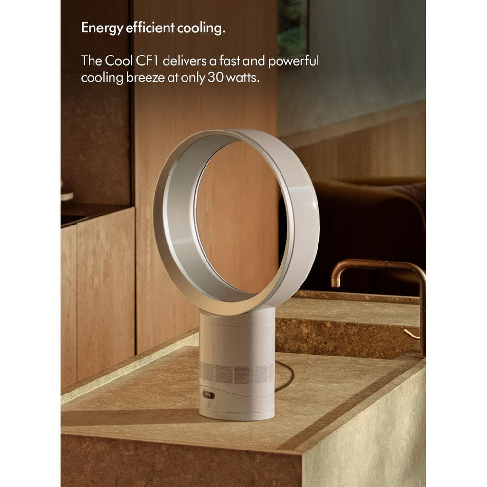 Dyson CF1 Cool AM12 Cooling Fan White and Silver - Clearance