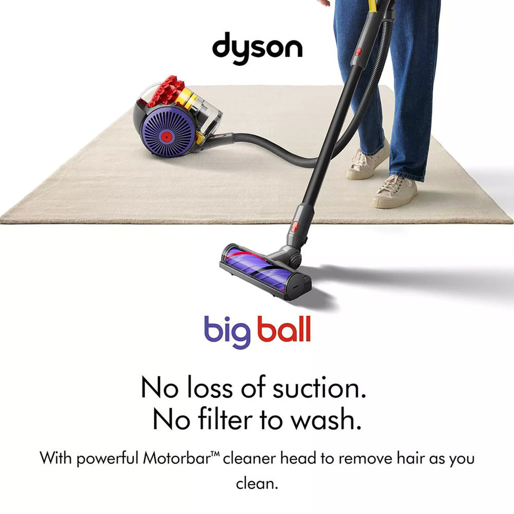 Dyson Big Ball Corded Bagless Cylinder Vacuum Cleaner BIGBALL