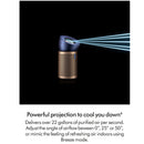 Dyson Big + Quiet Formaldehyde BP04 Purifying Fan Air Purifier - Prussian Blue/Gold