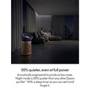 Dyson Big+Quiet Formaldehyde BP04 Purifying Fan Air Purifier Prussian Blue/Gold - Clearance