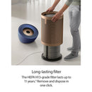 Dyson Big+Quiet Formaldehyde BP04 Purifying Fan Air Purifier Prussian Blue/Gold - Clearance