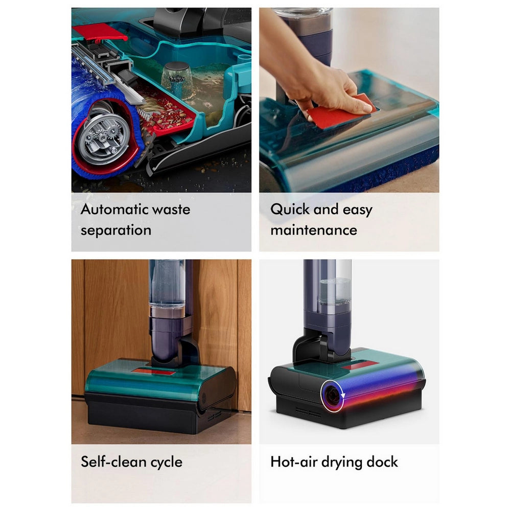 Dyson Clean+Wash Cordless Hygiene Hard Floor Cleaner & 02PROBIOTIC Hard Floor Cleaning Solution CLEANWASHKIT