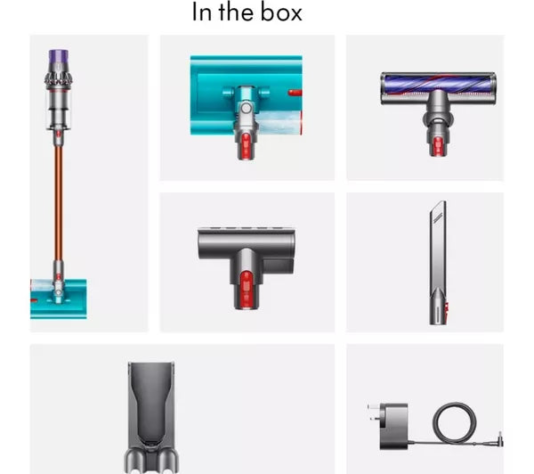 Dyson Cyclone V10 Submarine Wet and Dry Cordless Vacuum Cleaner Nickel Copper - Clearance