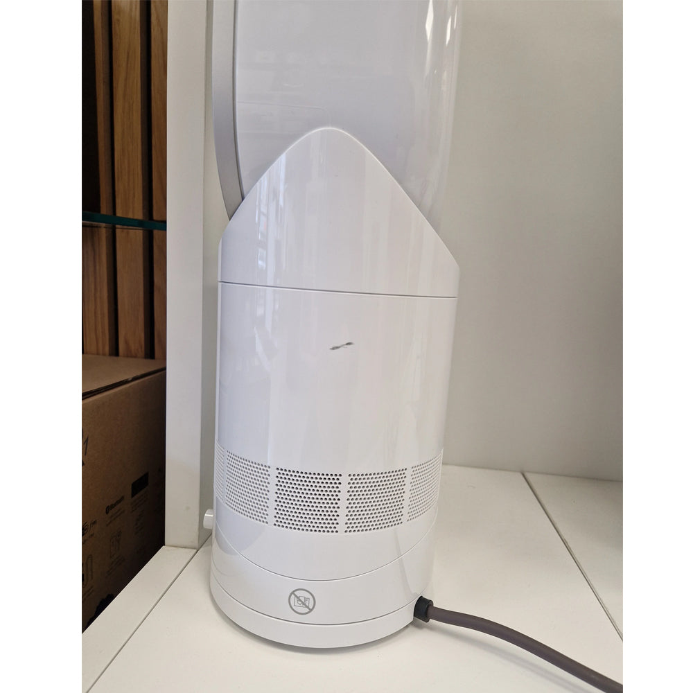 Dyson HF1 Hot+Cool Remote Link Pre-heat heater and Cooling Fan White Nickel Ex-Display Clearance
