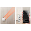 Dyson HF1 Hot+Cool Remote Link Pre-heat heater and Cooling Fan White Nickel Open Box Clearance