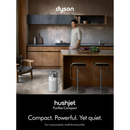 Dyson HJ10 HushJet Compact Air Purifier White Silver