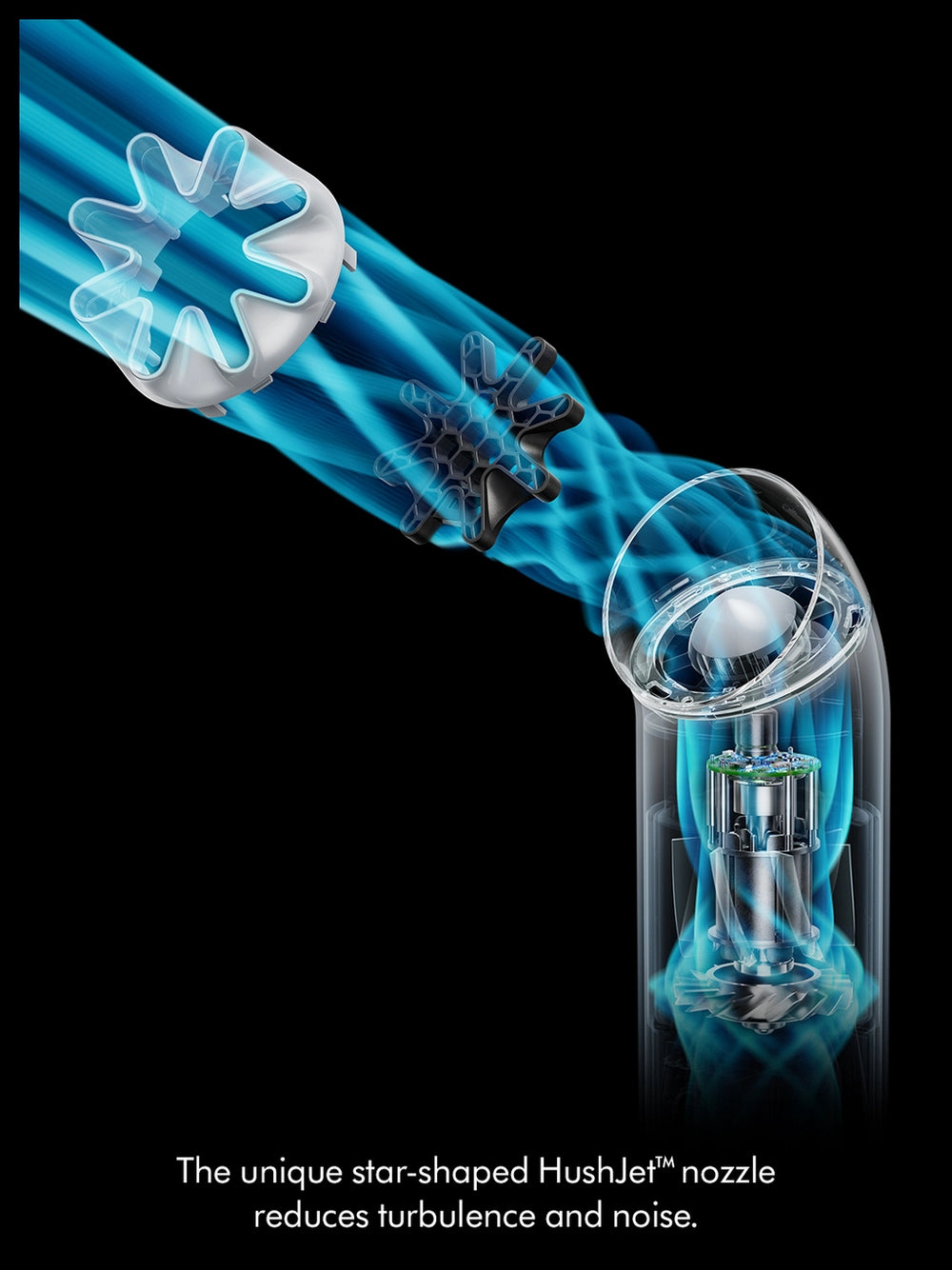 Dyson HushJet Mini Cool Portable Cooling Fan - Cobalt/Ink Cobalt/Ink