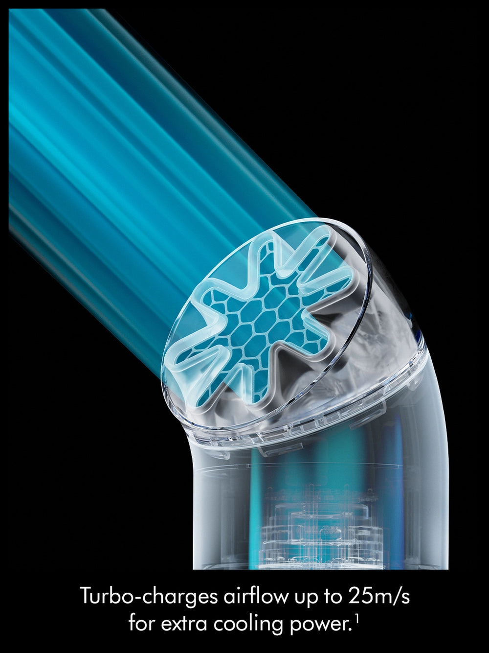 Dyson HushJet Mini Cool Portable Cooling Fan - Cobalt/Ink Cobalt/Ink