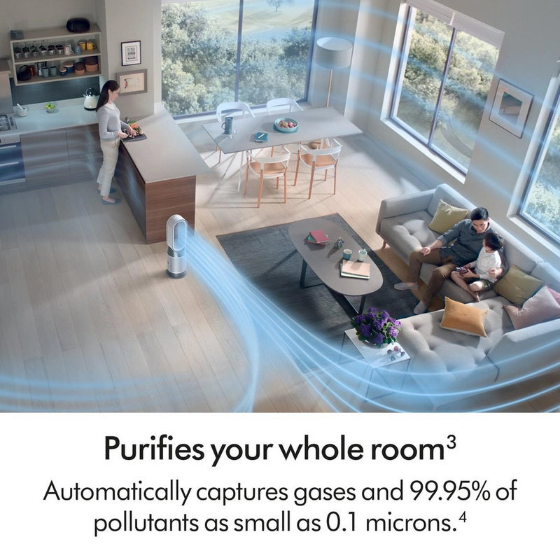Dyson Purifier Hot+Cool HP1 Purifying Fan Heater White ( HP11 ) - Clearance