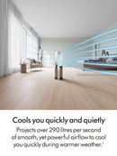 Dyson Purifier Hot+Cool HP2 De-NOx Purifying Fan Heater (HP12) - White/Gold