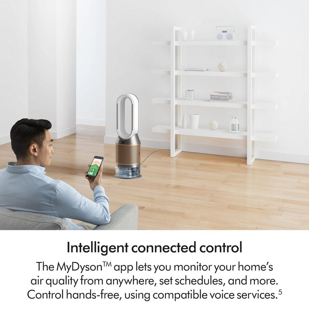 Dyson Purifier Humidify+Cool PH05 De-NOx Purifying Humidifying Fan White Gold