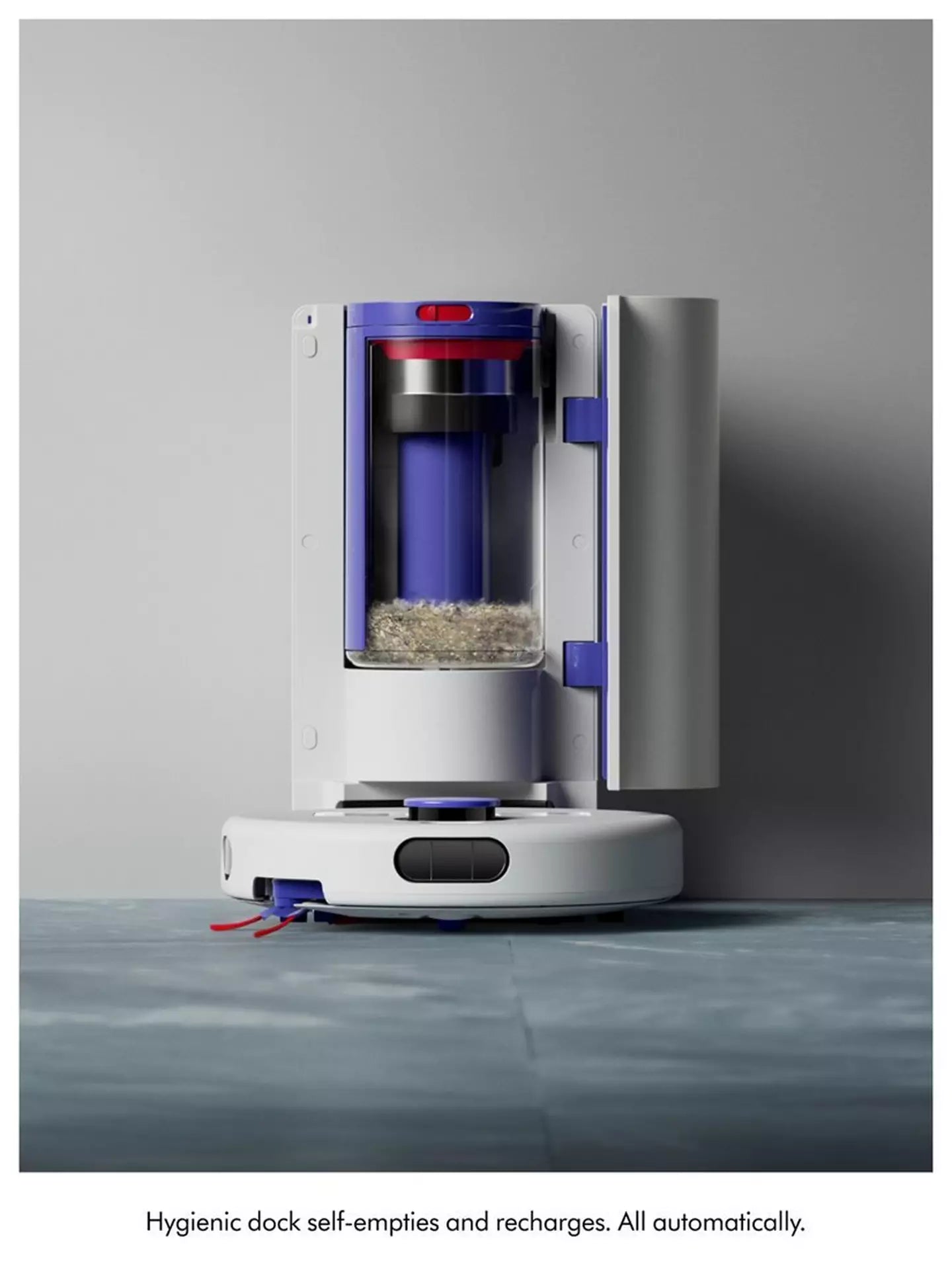 Dyson R1 Nurovi Dry Robot Vacuum Cleaner - Light Grey/Vinca Blue