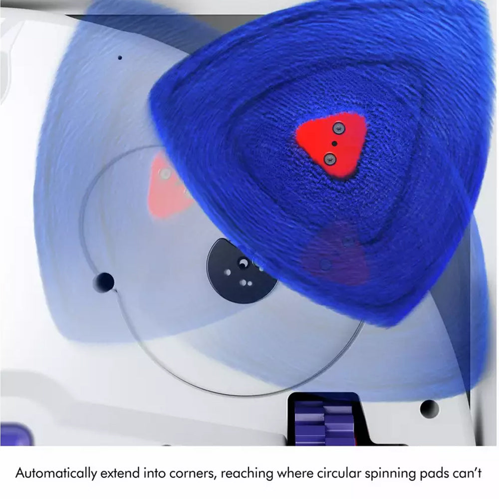 Dyson R2 Nurovi Wash+Dry Robot Vacuum Cleaner and Mop with Self Empty Station - Silver/Vinca Blue