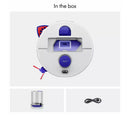 Dyson R2 Nurovi Wash+Dry Robot Vacuum Cleaner and Mop with Self Empty Station - Silver/Vinca Blue