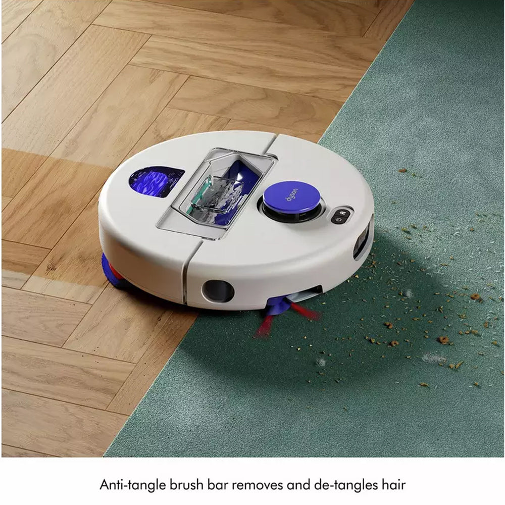 Dyson R2 Nurovi Wash+Dry Robot Vacuum Cleaner and Mop with Self Empty Station - Silver/Vinca Blue