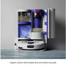 Dyson R2 Nurovi Wash+Dry Robot Vacuum Cleaner and Mop with Self Empty Station - Silver/Vinca Blue