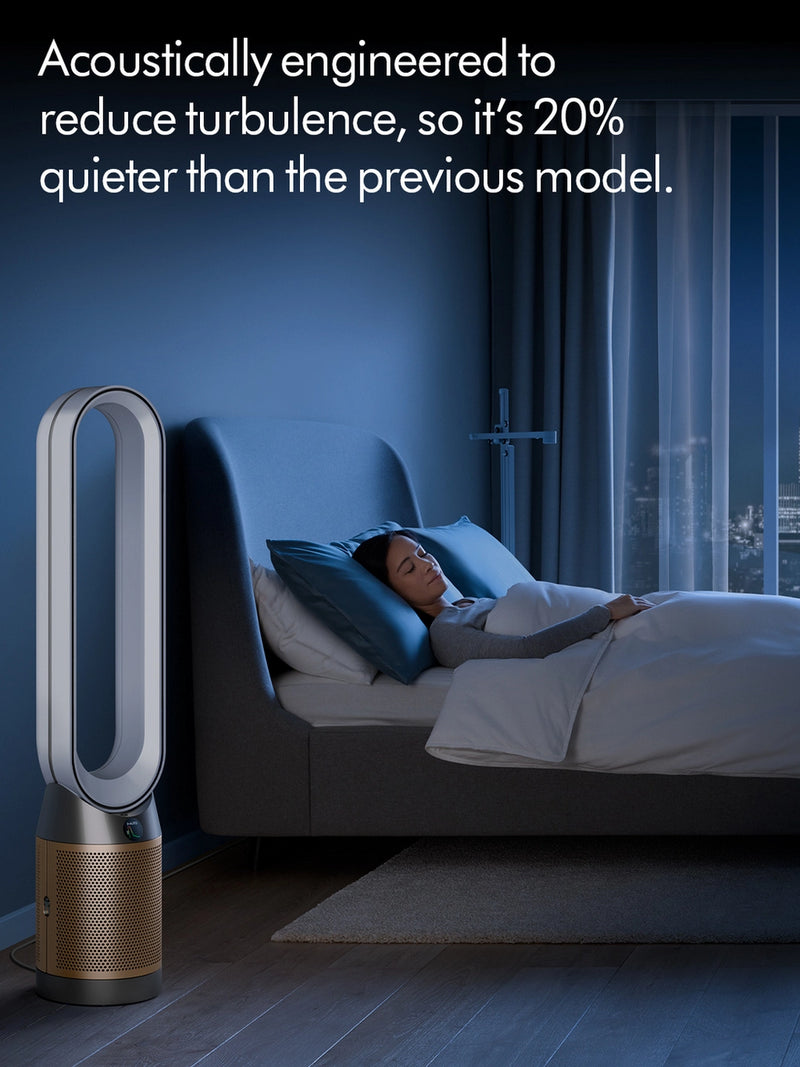 Dyson TP09 Hepa Cool Formaldehyde Air Purifier with 360 Glass Hepa+Carbon Filter White TP09KIT