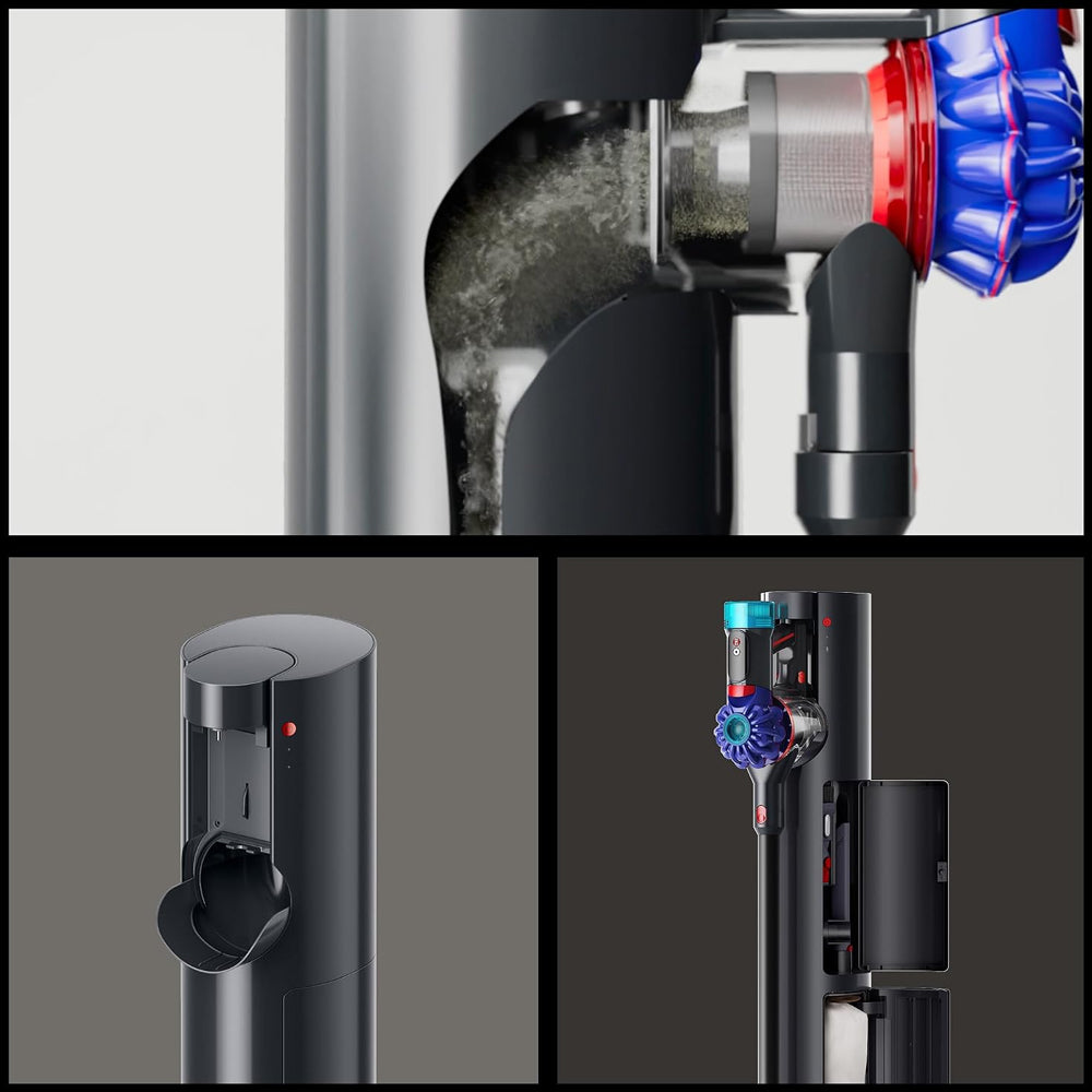 Dyson V10 Konical + Auto-empty Dok Cordless Vacuum Cleaner - Black/Copper