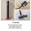 Dyson V10 Konical + Auto-empty Dok Cordless Vacuum Cleaner - Black/Copper