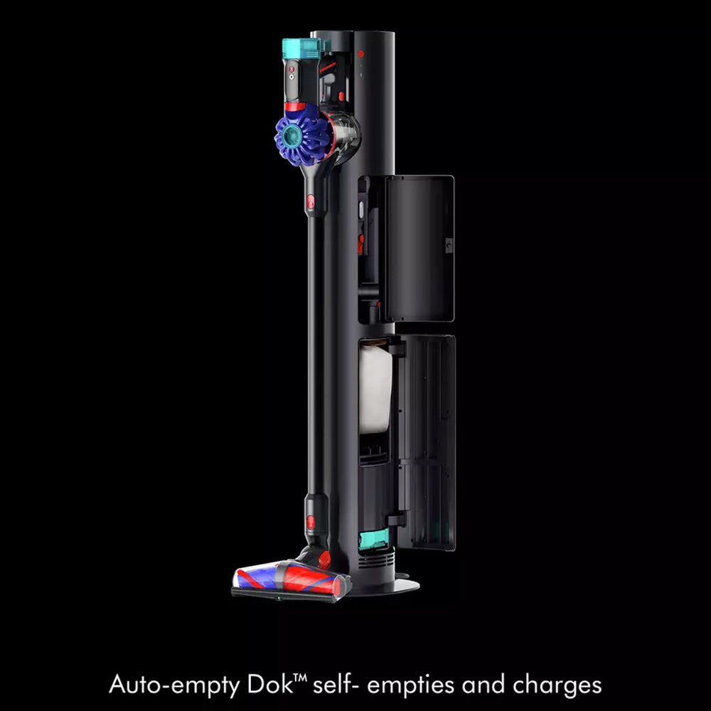 Dyson V10 Konical + Auto-empty Dok Cordless Vacuum Cleaner - Black/Copper