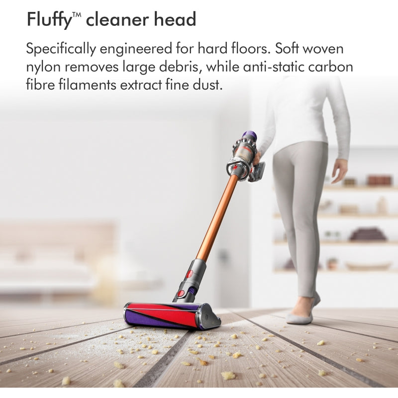 Dyson V10ABSOLUTENEW Cordless Stick Vacuum Cleaner with Anti Tangle Head - Copper CLEARANCE