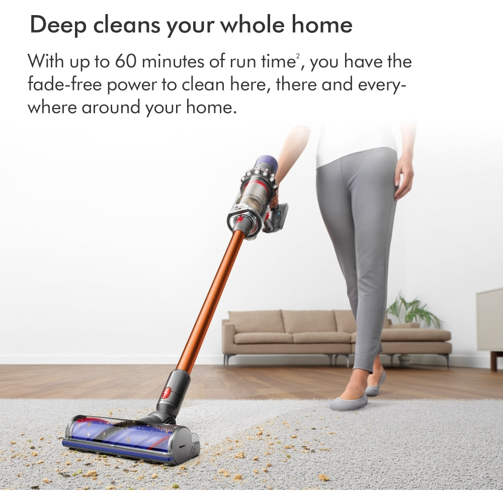 Dyson V10ABSOLUTENEW Cordless Stick Vacuum Cleaner with Anti Tangle Head - Copper CLEARANCE