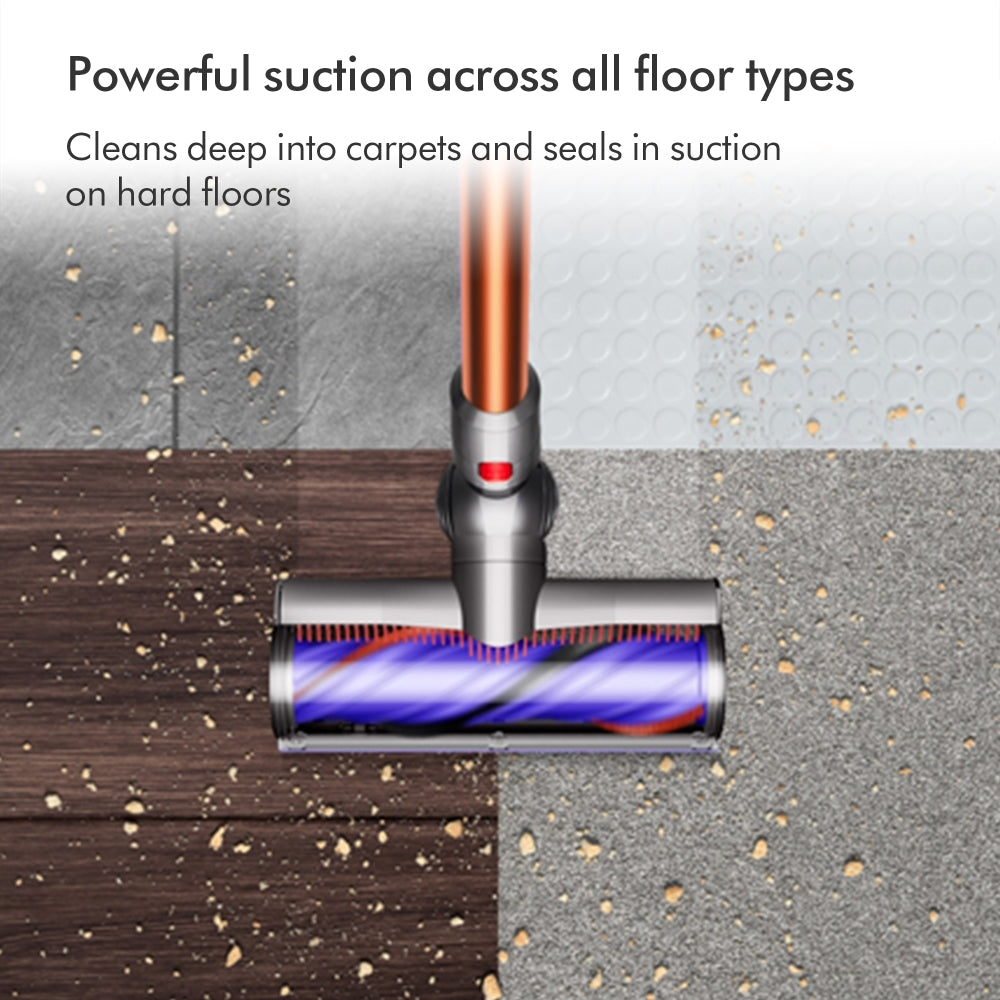 Dyson V10ABSOLUTENEW Cordless Stick Vacuum Cleaner with Anti Tangle Head - Copper CLEARANCE