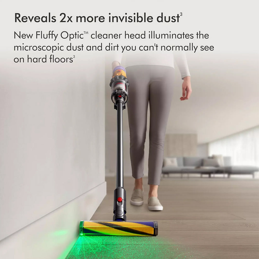 Dyson V12 2026 Detect Slim Absolute Cordless Stick Vacuum Cleaner Yellow/Nickel V12DETCT2