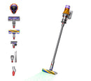 Dyson V12 Detect Slim Absolute Cordless Stick Vacuum Cleaner with Floor Dok Yellow Nickel V12-2023DOKKIT
