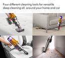 Dyson V12 Detect Slim Absolute Cordless Stick Vacuum Cleaner with Floor Dok Yellow Nickel V12-2023DOKKIT
