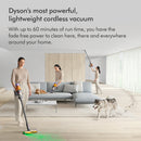 Dyson V12 Detect Slim Absolute Cordless Vacuum Cleaner with Furniture Cleaning Kit - Yellow Nickel