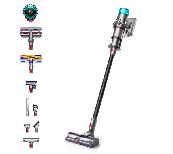 Dyson V15 Detect Total Clean Cordless Vacuum Cleaner Up To 60 Minutes Run Time Black V15TOTALCLEAN23 - CLEARANCE